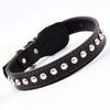 Unisex Studded Dog Collar Adjustable PU Leather Collars for Medium and Large Dogs Pet Necklace for Doberman Big Dogs Products