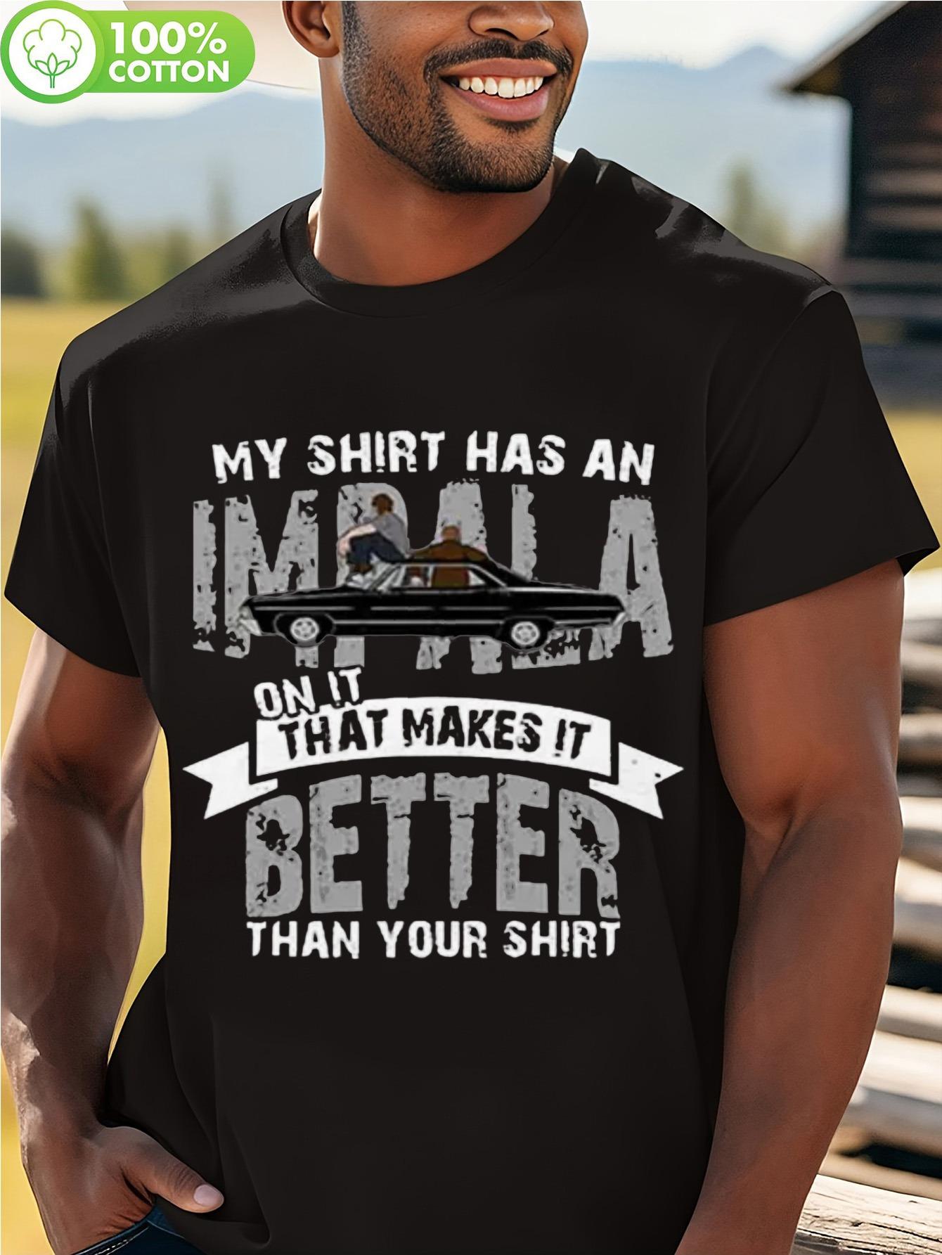Black Cotton T-shirt with Humorous Imbala Print - Soft S
