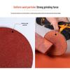 Qiqian Flocked Red Sandpaper for Wood and Metal Polishing