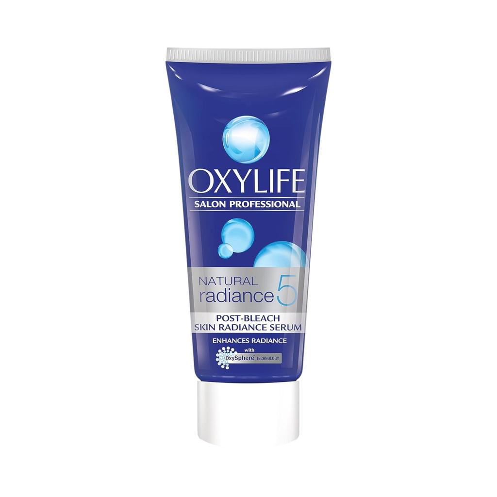 Oxylife Natural Radiance 5 Crème Bleach With Active Oxygen, Facial Hair Lightening, 126g