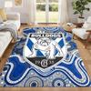 Canterbury Bulldogs Carpet Door Mat for Living Room or Bedroom Protective Mat Under Chair Office Decoration Christmas Gift Birthday Present