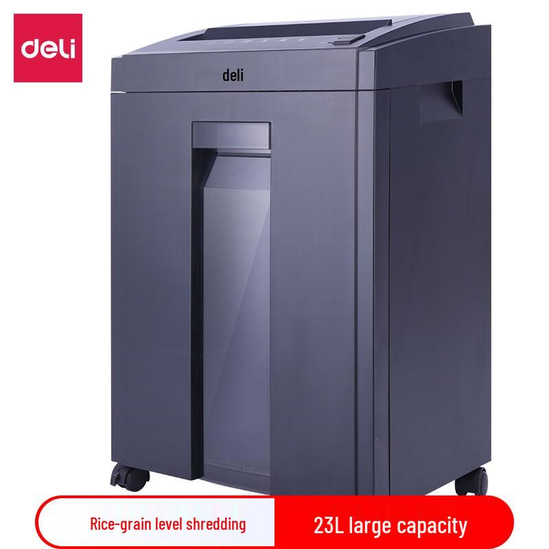 

Deli 27530 Commercial P-5 Micro-Cut Shredder CN plug (adapter included)