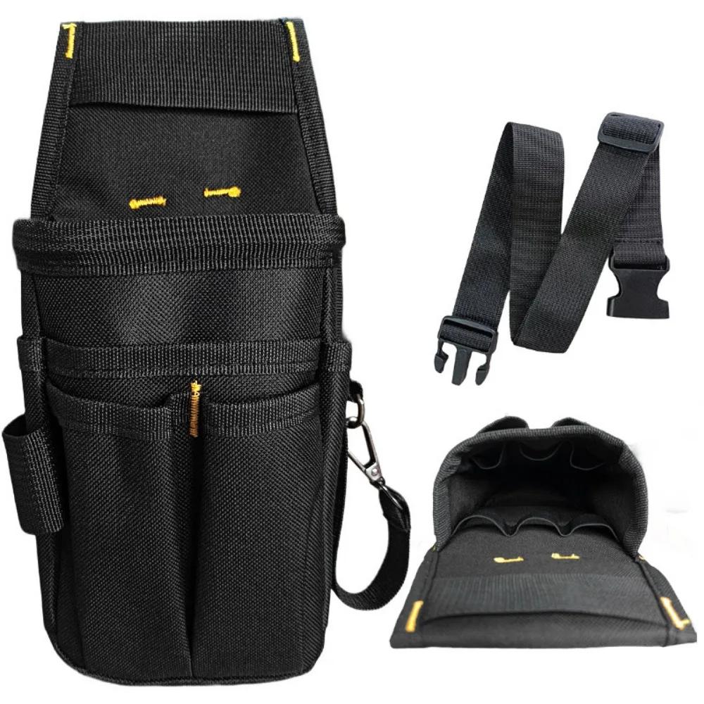 Multi-layer Electrician Tool Bag Adjustable Wear-resistant Waist Belt Pouch Thickened Waterproof Hardware Tool Pouch Electrician