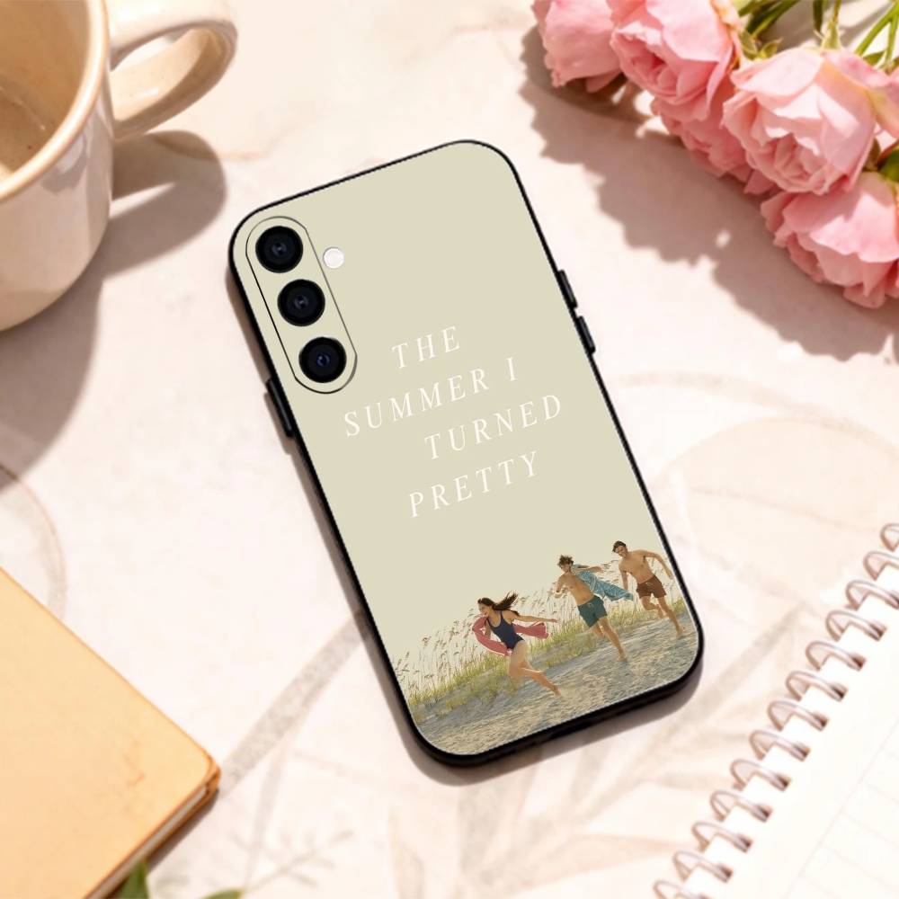 T-The S-Summer I Turned Pretty phone Case For Samsung Galaxy A73,A72,A71,A70,A53,A52,A51,Others Soft Black Shell