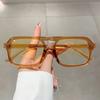 KAMMPT Vintage Sunglasses 2024 New Classic Double Bridge Outdoor Men Shades Stylish Retro Multicolor Brand Design Women Eyewear