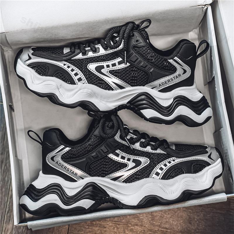 High-quality Summer Men's Casual Sneakers 2025 New Comfortable Outdoor Sport Running Shoes Fashion Lace-up Male Walking Shoes