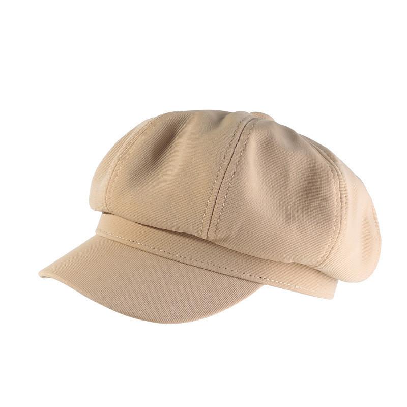 Cotton Newsboy Cap For Women Spring Autumn Sun Protection Casual Fashion Accessory