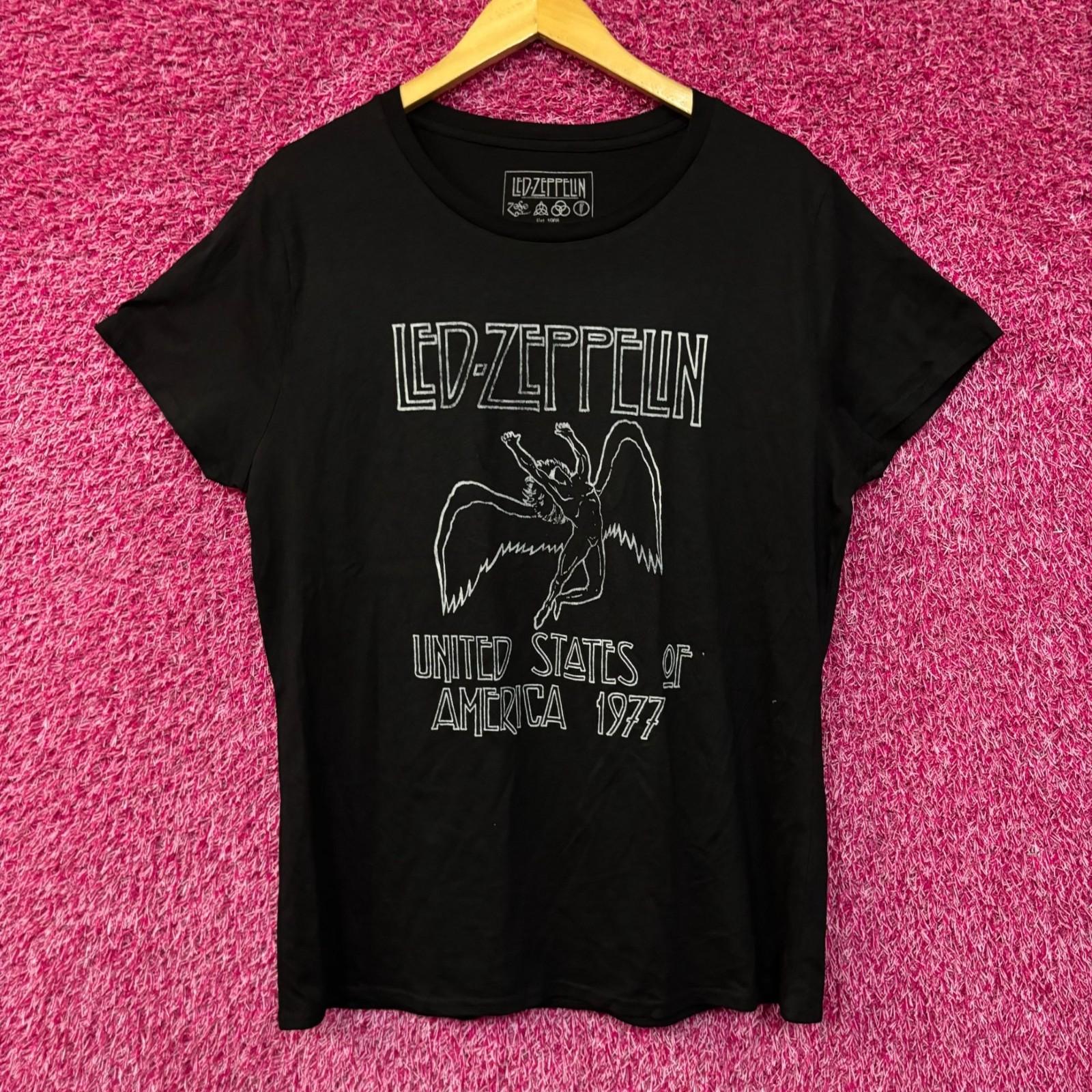 Led Zeppelin Icarus United States of America 1977 T-Shirt XXL XL