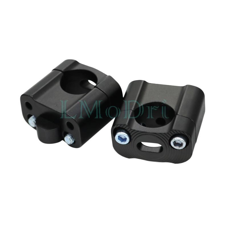 LMoDri Motorcycle Handlebar Risers Universal 22mm 28mm CNC Aluminum Alloy Handle Heightening Code Motorbike Frame