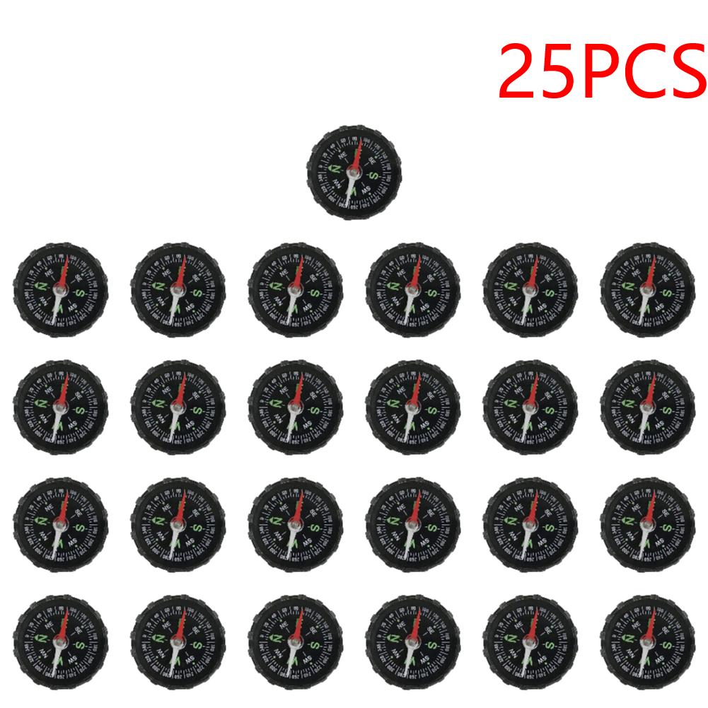 45mm Handheld Mini Compass Outdoor Camping Hiking Survival Guider Navigation Button Design Pocket Compass Pointing Guide Tools