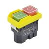 DZ04 4 Pins Waterproof Electromagnetic Push Button Switches Start Stop Switch for Grinding Machine 250VAC 8(6)A