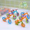 24 Style Diy Mini Radish Car Model Puzzle Assembly Toy Children'S Finger Bicycle Ornament Detachable Educational Holiday Gift