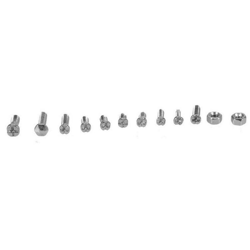600pcs 12 Kind of Small Screws Nuts Electronics Assortment Kit M1 M1.2 M1.4 M1.6