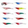 10.7CM/6.5G Bionic Shrimp Lure with Squid Hook Glow-in-the-dark Realistic Artificial Bait Saltwater Freshwater Bass Walleye Trout Fishing Accessories
