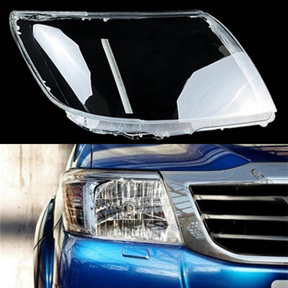 Car Front Headlight Clear Headlamp Transparent Lampshade Lamp Shell Lens Cover Auto Light Caps For Toyota Hilux 2012 2013 2014