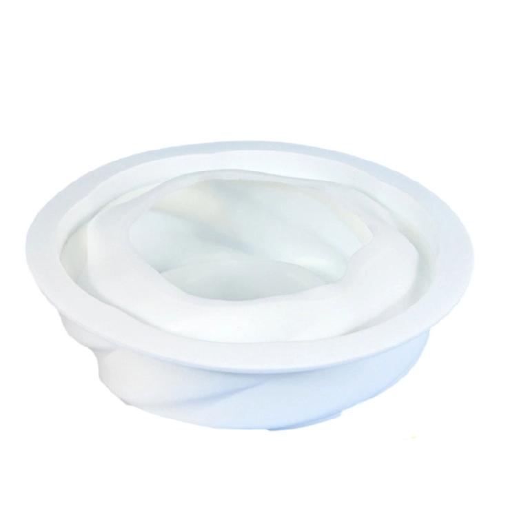 Flexible Silicone Mousse Cake Mold Round Shape Mold for Professional Dessert Making Puddings Chocolate Baking Supplies
