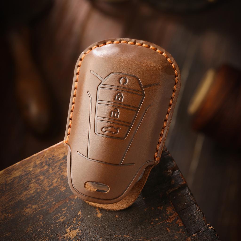 Retro Key Cover Is Suitable for 23 Isuzu D-MAX New Dmax Car All-inclusive Pickup Leather Case