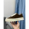 Shoes autumn new leather soft sole low-top sports and leisure board shoes trendy bc