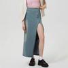 Women's INS Fashion Casual Slit Denim Midi Skirt