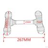 Aluminum Motorcycle Side Box Handle Rope 800GS - 267x25mm