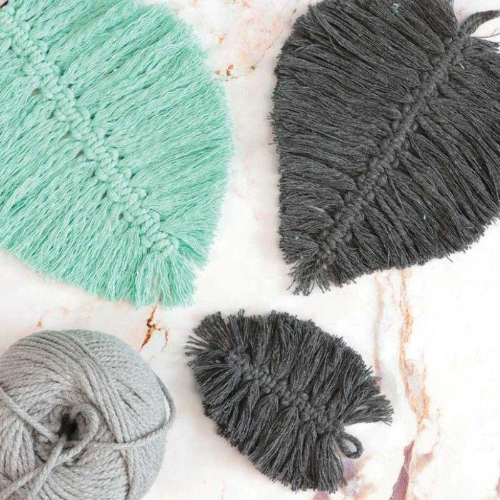 Cotton for Macramé Ø 2.5 Mm X 80 M - Anthracite Grey