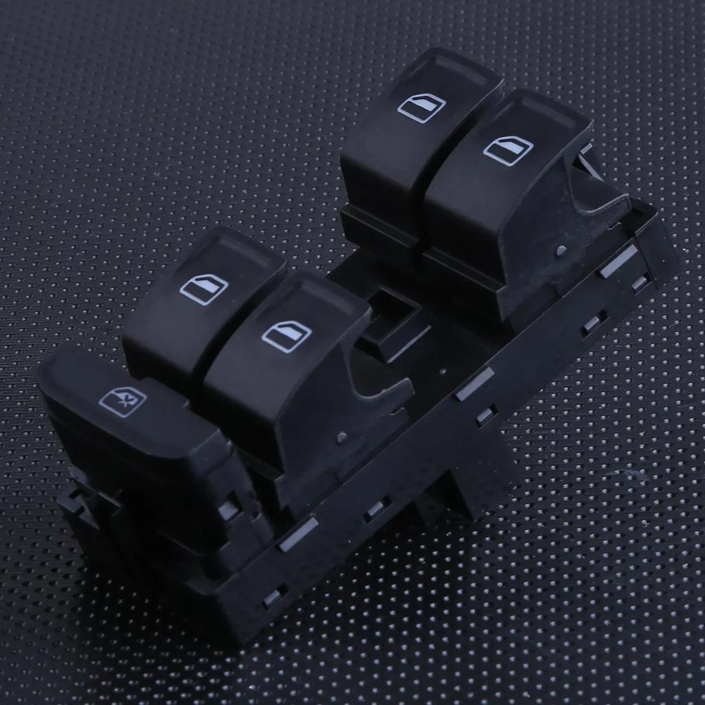 5E0959857  Interruptor de Vidro Elétrico de Plástico para Carro de 8 Pinos Compatível para Skoda Octavia