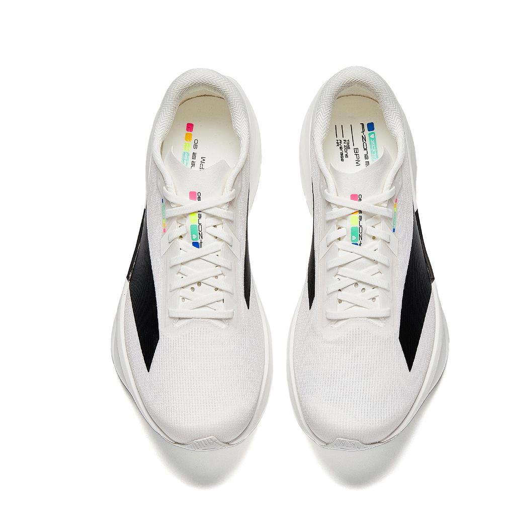 Anta Zóna 2 Tepová frekvencia 90 Nízke pretekárske bežecké topánky Pánske Papyrus White 112625579-7