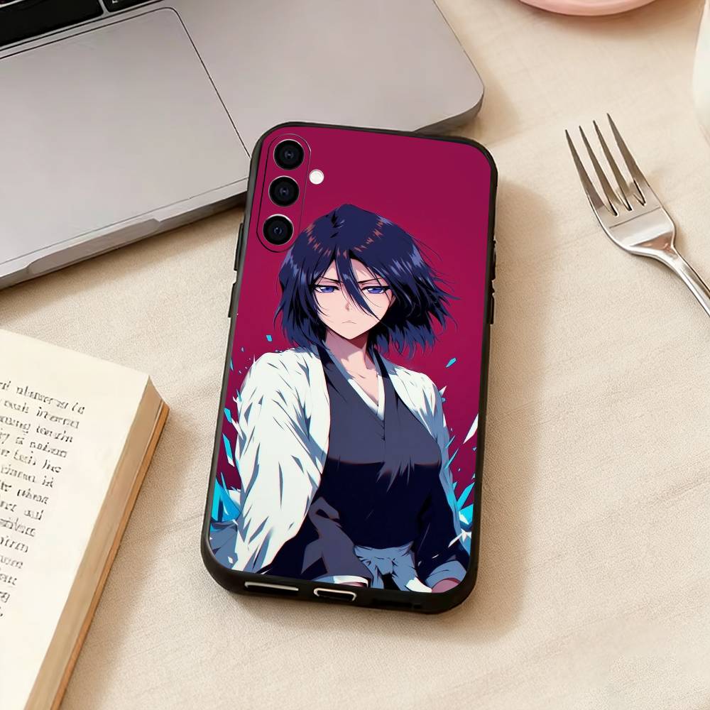 B-Bleachs K-Kurosaki-i Rukia Phone Case For Samsung Galaxy A73,A72,A71,A70,A53,A52,A51,Others Soft Black Cover Samsung a31