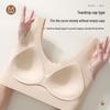 Seamless Lift Bra: Thin, Wide-Strap, Anti-Sagging Push-Up for Large Busts, Comfortable Wire-Free Support for Women