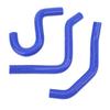 3Pcs Motorcycle Radiator Hose Thickened High Temperature Resistant Silicone Radiator Coolant Hose For CR80R CR85R