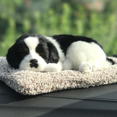 Auto Dashboard Ornamente Dekor Nette Simulation Plüsch Katzen Hunde Spielzeug Autos Dekoration Innen Kinder Geschenk Auto Zubehör