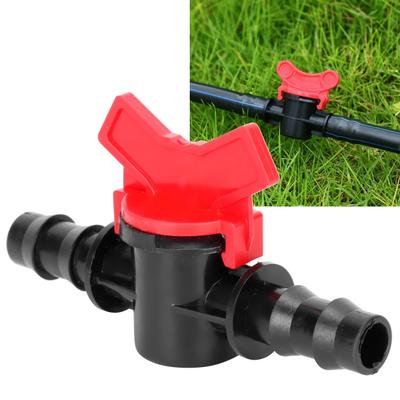 10 Peças 1/2 Conexões de Irrigação para Mangueira Válvula em Linha com Barbante Conector de Irrigação para Jardim