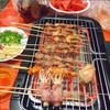 Yipan Large Indoor Electric BBQ Grill Set