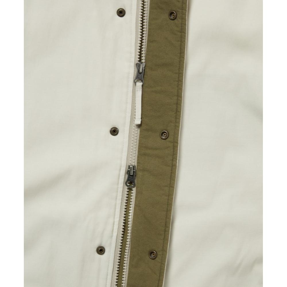 Thisisneverthat Hooded Puff Parka Stone