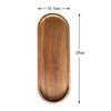 Wooden Plate Japanese Style Tableware Wooden Serving Tray Food Dish for Bar Coffee Table Bathroom Centerpiece Kitchen Countertop