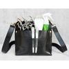 Barber Scissors Bag Hairstylist Waist Bag 7 Slot Scissor Holder Bag PU Leather Tool Bag for Scissor Hair Clips Combs
