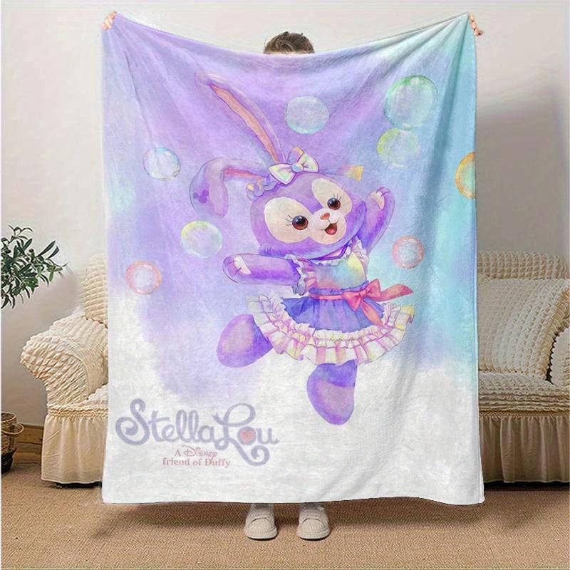 

1pc, StellaLou (3) Home Decor Blanket: A Cozy Flannel Throw for Bedroom, Living Room, Travel, Camping, Car 80x120cm