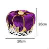 King Crown Hat Birthday Fashion Photography Props Tiaras Emperor Performance for