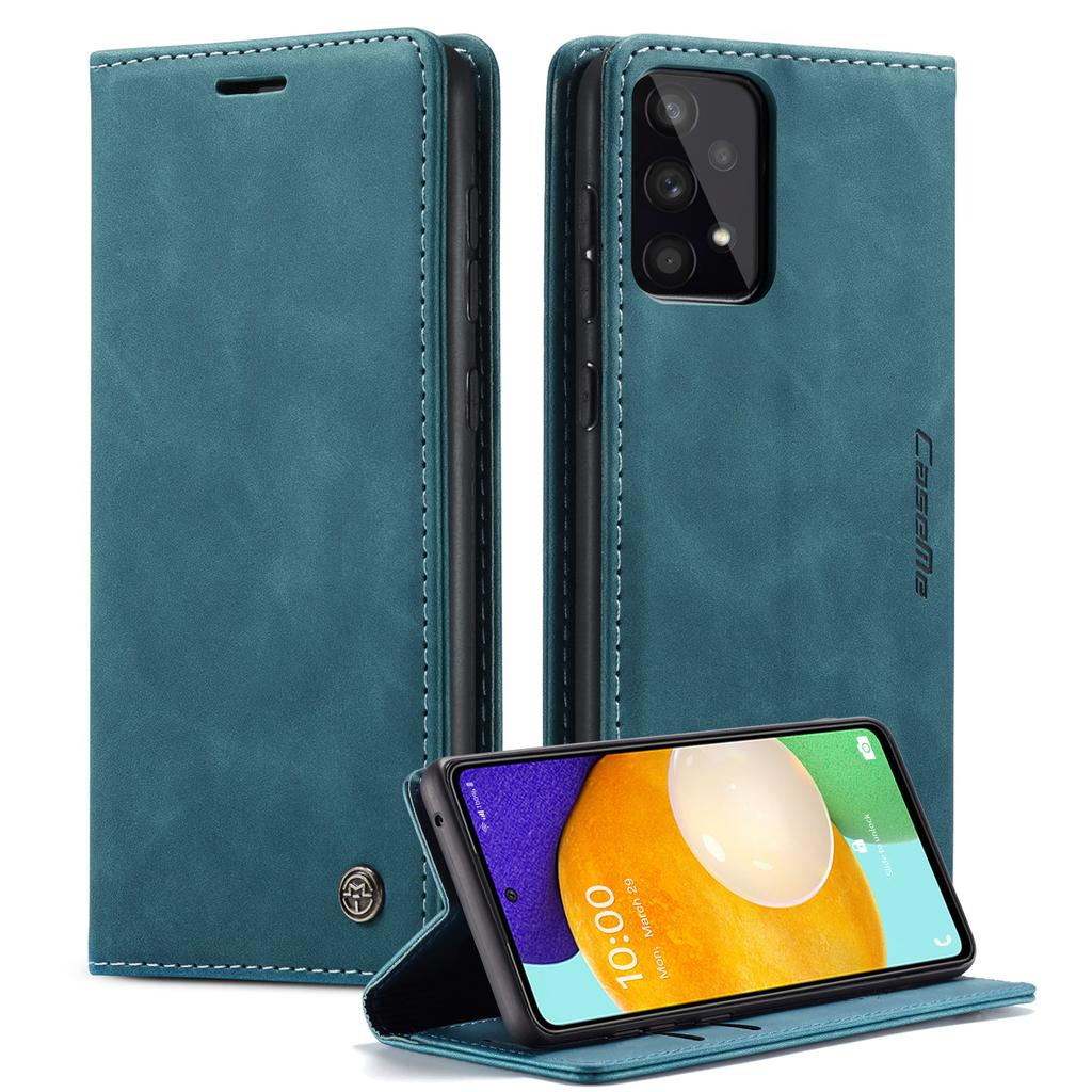 Applicable To Samsung's New S23 Phone Case A53 Anti-drop Phone Leather Case Galaxy A23 Retro Flip Case