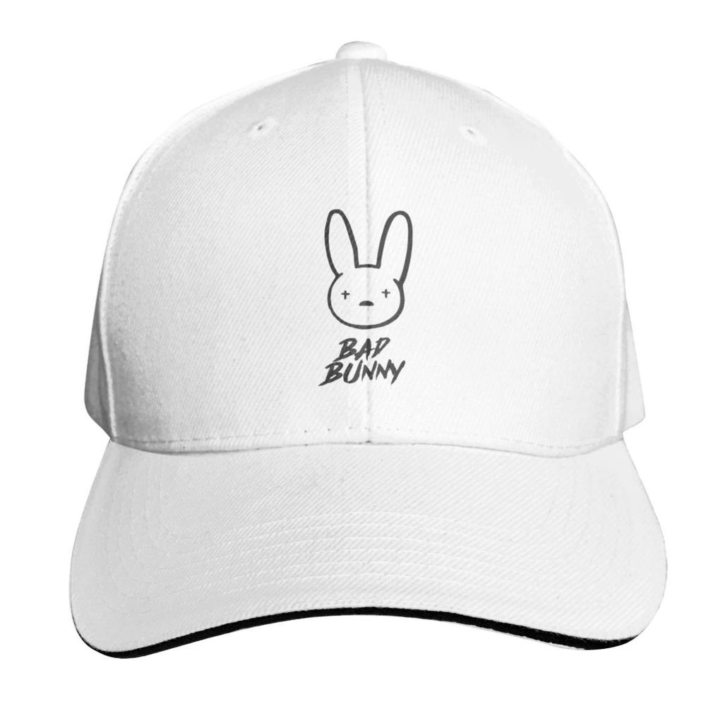 Bad Bunny Rapper Reggaeton Artist Cap Fashion Casual Baseball Caps Adjustable Hat Hip Hop Summer Unisex Baseball Hats
