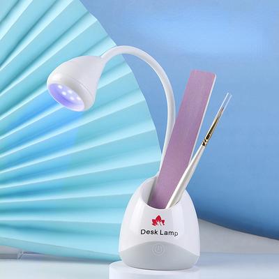 Tragbarer Nageltrockner, schnelle Nageltrocknungslampe für die Maniküre, UV-LED-Lampe mit Stifthalter zur Nagelaufbewahrung, Gel-Nagellack-Härtungslampe