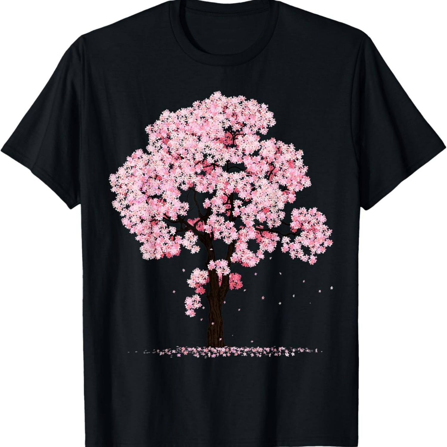 

Traditional cherry blossoms, and vintage art 2021 T-Shirt(1) S чёрный