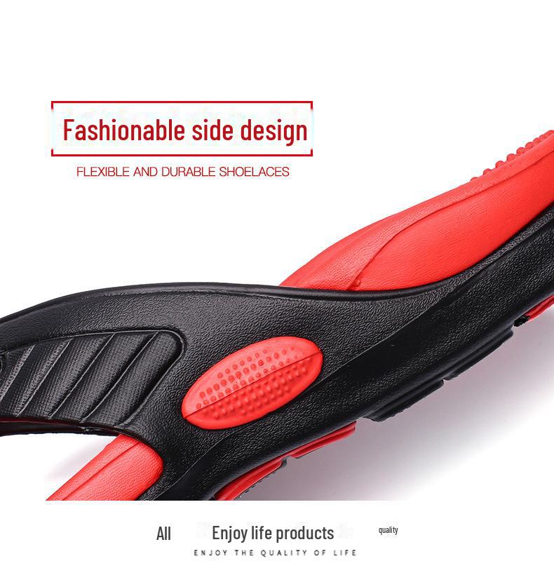 Men's Casual Fashion Massage Flip-Flops: Versatile Indoor/Outdoor Sandals