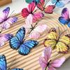 4 Pcs 3D Butterfly Wall Stickers Colorful Butterflies Wall Decal Removable Wall Art Murals for DIY Crafts Home Office Party Bedroom Decoration