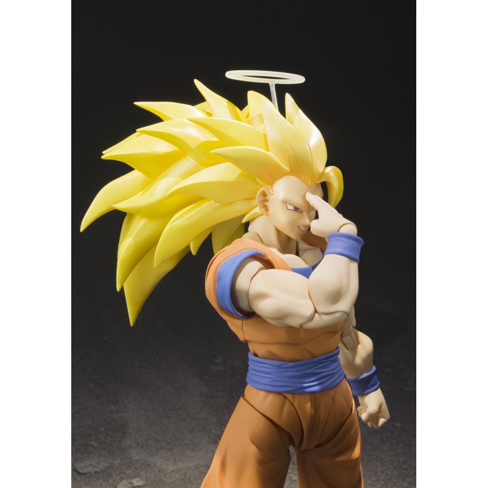 S.H.Figuarts Dragon Ball Z Super Saiyan 3 Son Goku (resale Version) Approximately 155mm PVC & ABS Painted Movable Figure