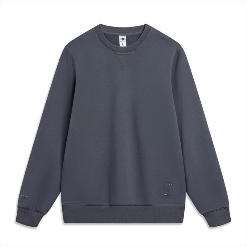 Li-Ning Men's Loose Hoodless Sports Sweatshirt AWDU029