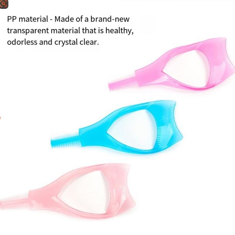 3pcs Eyelash Aid Tool Eyelash Card Eyeliner Guide Lash Block Plate Beginner Makeup Tool разноцветный