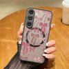 Colorful Bowknots Pattern Case For Samsung Galaxy S26 Ultra S25 S24 Plus S23 S22 S21 FE Magnetic For Magsafe Matte Cover