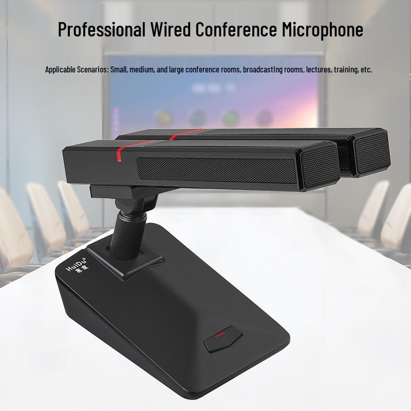 HuiDu DK-306 Pro Wired Cardioid Gooseneck Condenser Conference Microphone