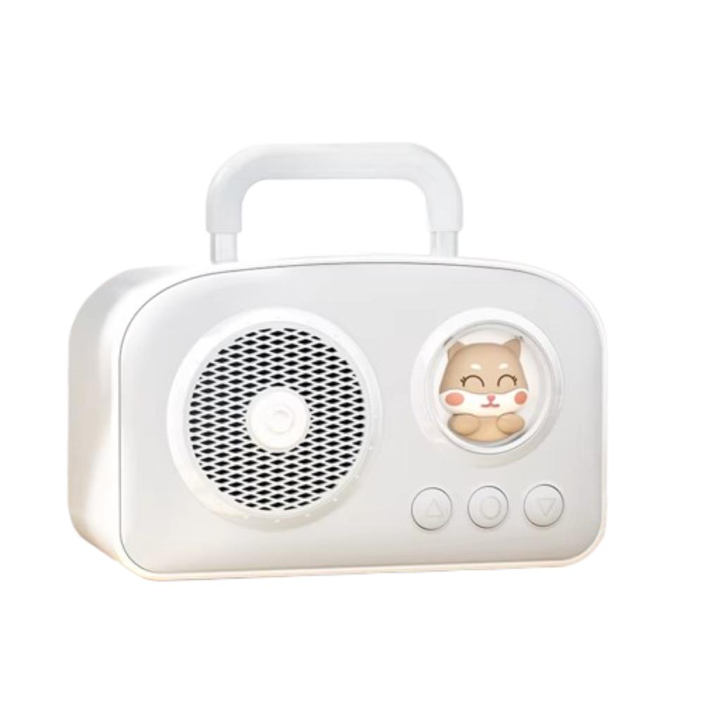 USB Interface Mini Retro Bluetooth Speaker Rich Bass Wireless Speaker Portable Speaker Student Use